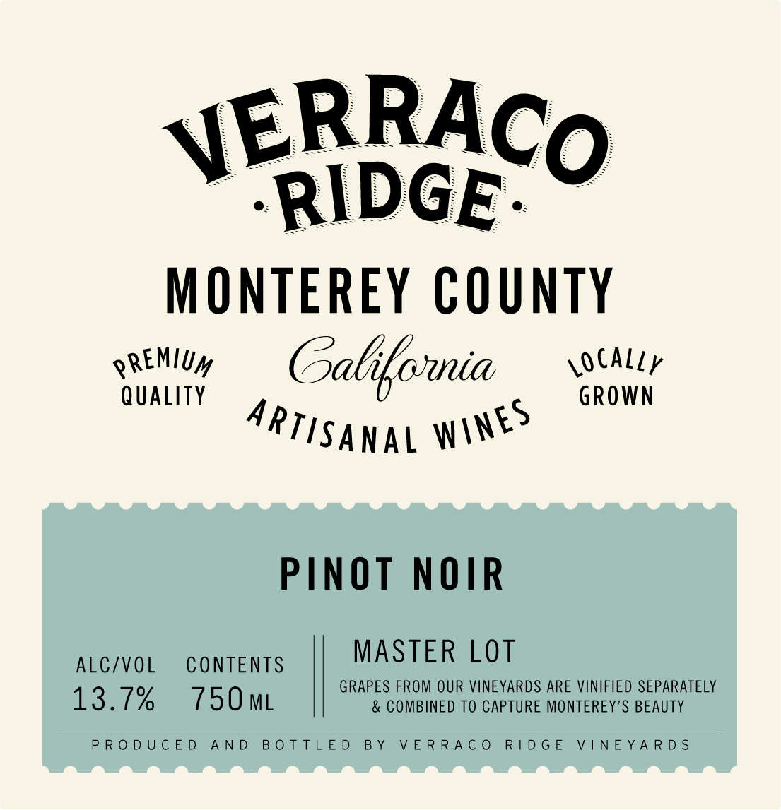 Product Image for 2020 Verraco Ridge Pinot Noir